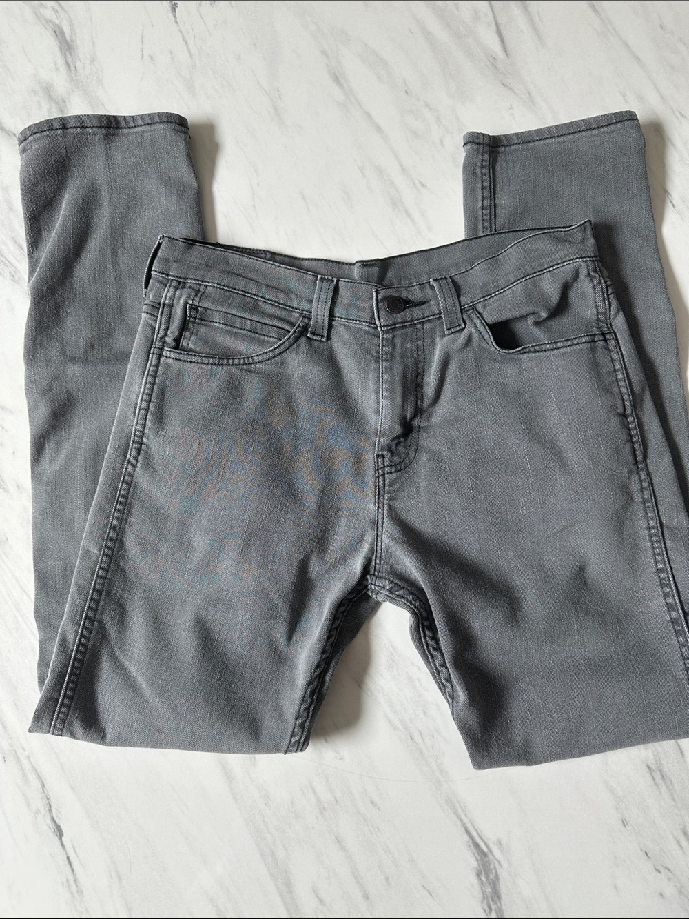 Levi's Slim Jeans in Charcoal Gray